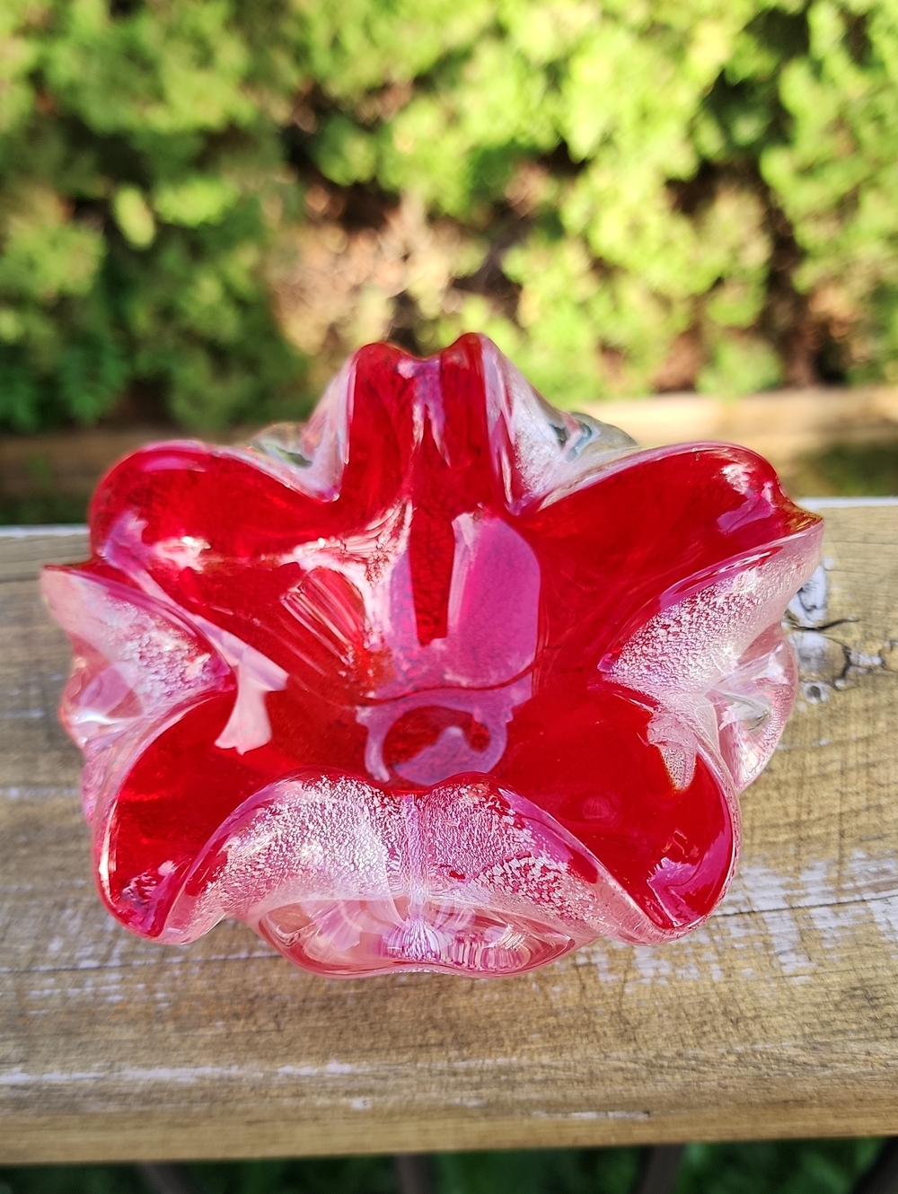 Vintage Murano Italian Art Glass Bowl Ashtray